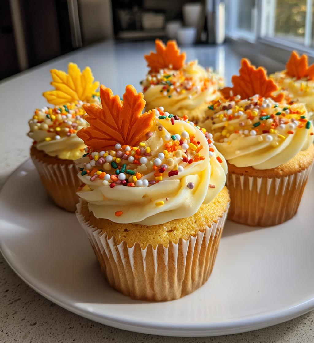 thanksgiving cupcakes decoration