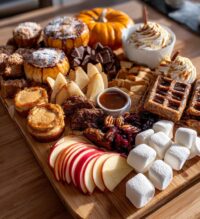 thanksgiving dessert charcuterie board