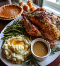 thanksgiving dinner list food