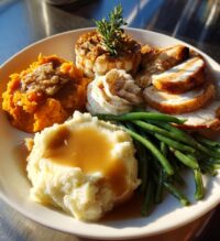 thanksgiving dinner menu