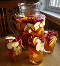 thanksgiving drink station