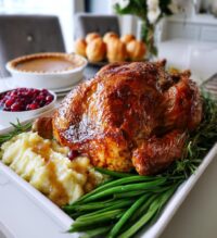 thanksgiving food display