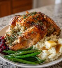 thanksgiving food illustration