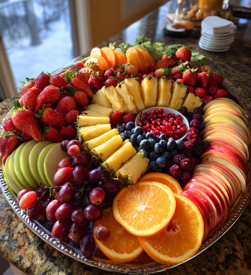 thanksgiving fruit board