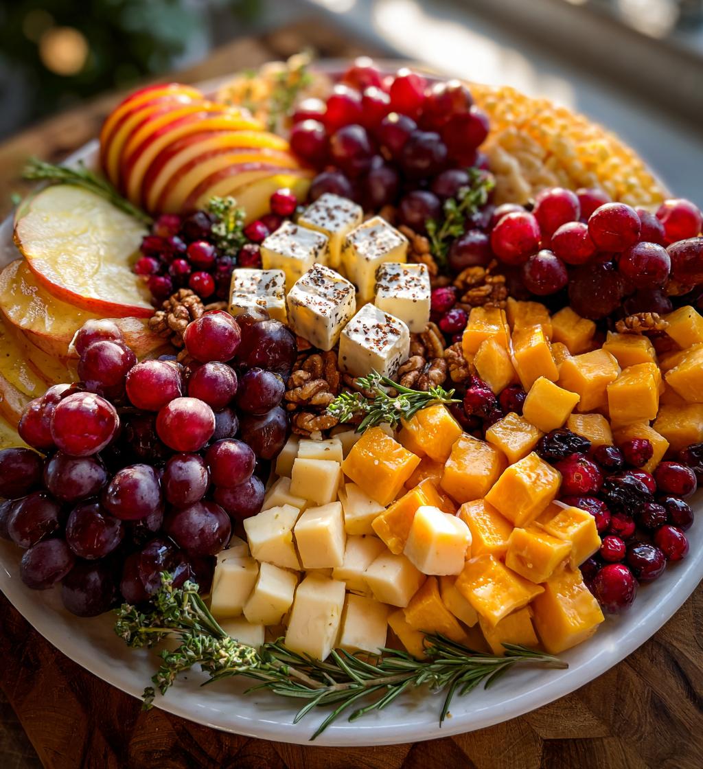 thanksgiving fruit charcuterie board