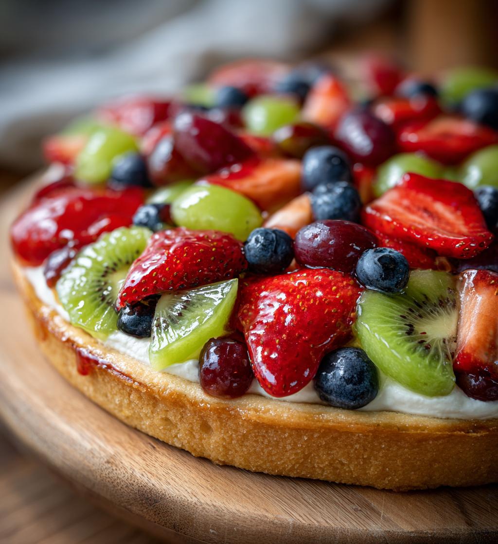 thanksgiving fruit pizza