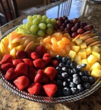 thanksgiving fruit tray