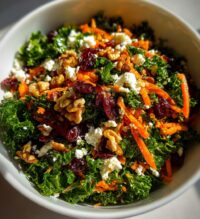 thanksgiving kale salad