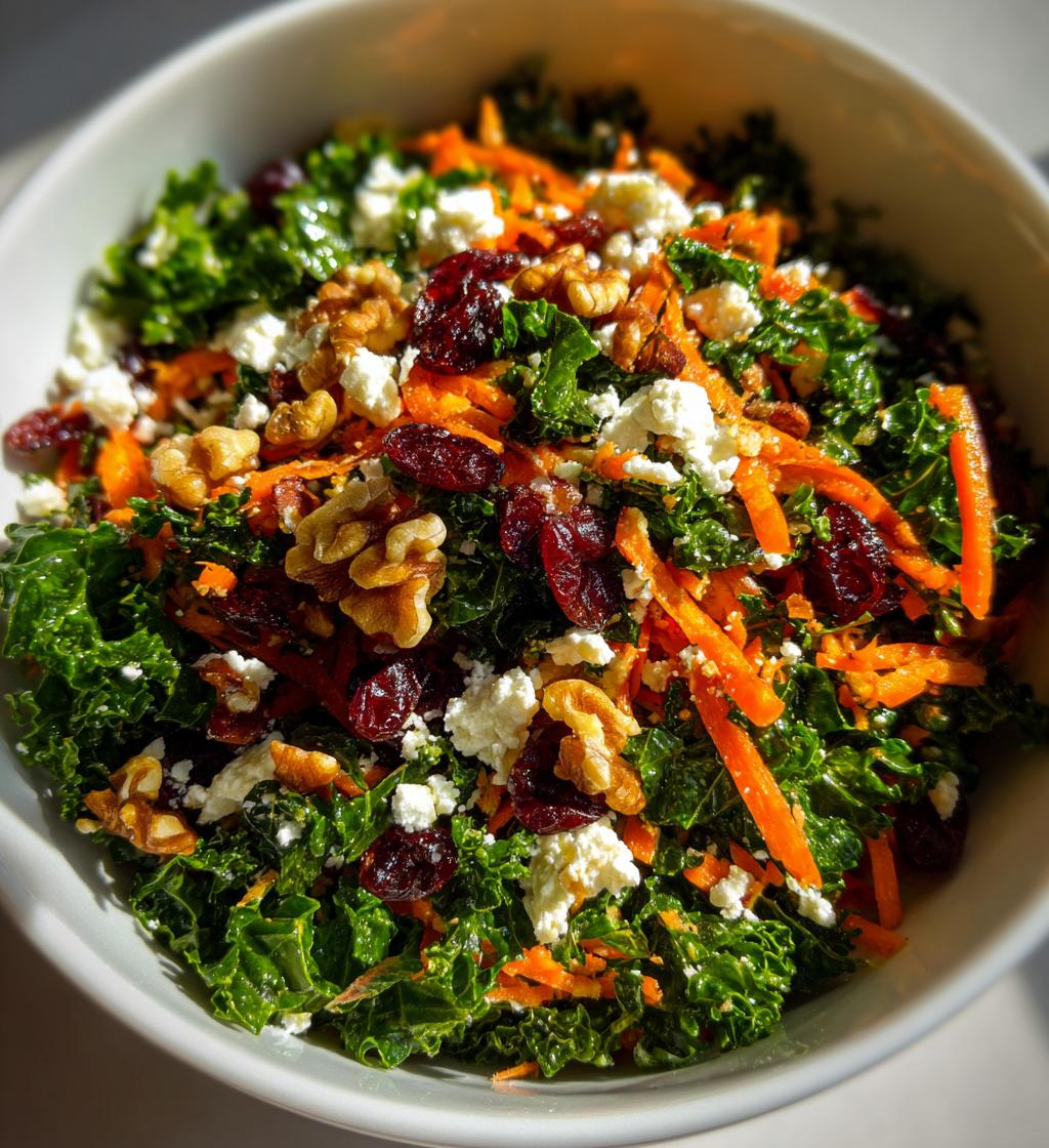 thanksgiving kale salad