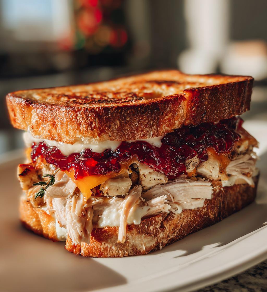 thanksgiving leftover sandwich