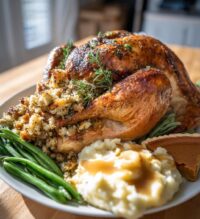 thanksgiving list of food