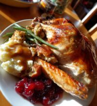 thanksgiving menu design