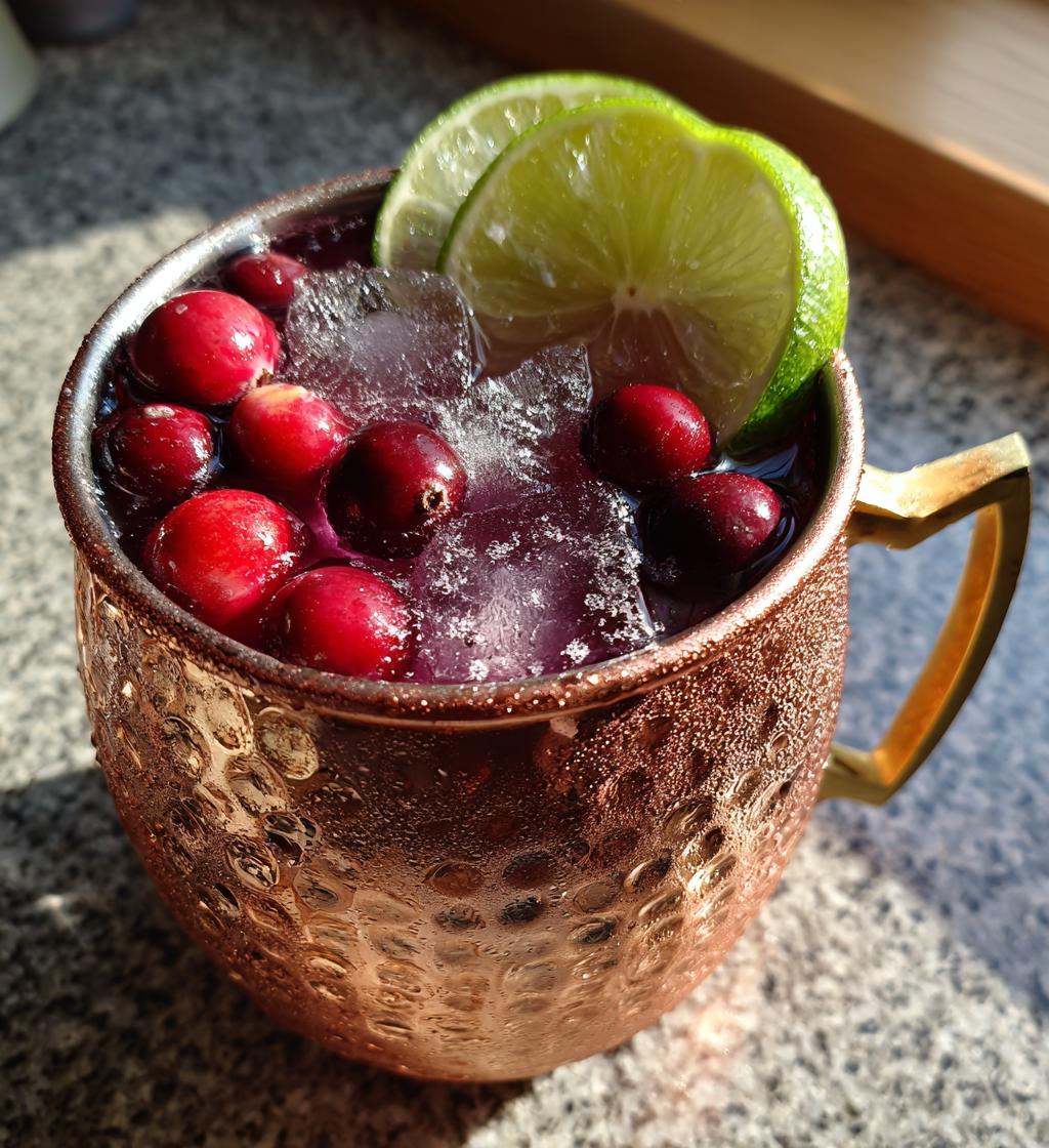 thanksgiving mule drinks