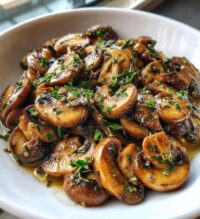 thanksgiving mushrooms side