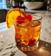 thanksgiving old fashioned cocktail