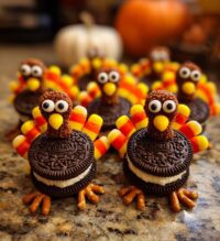 thanksgiving oreo turkeys