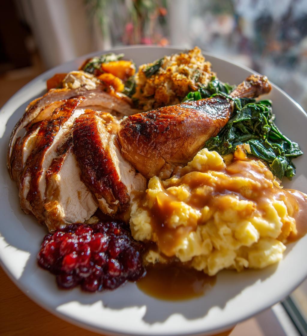 thanksgiving plates soul food