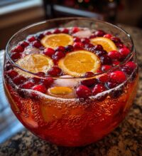 thanksgiving punch with alcohol