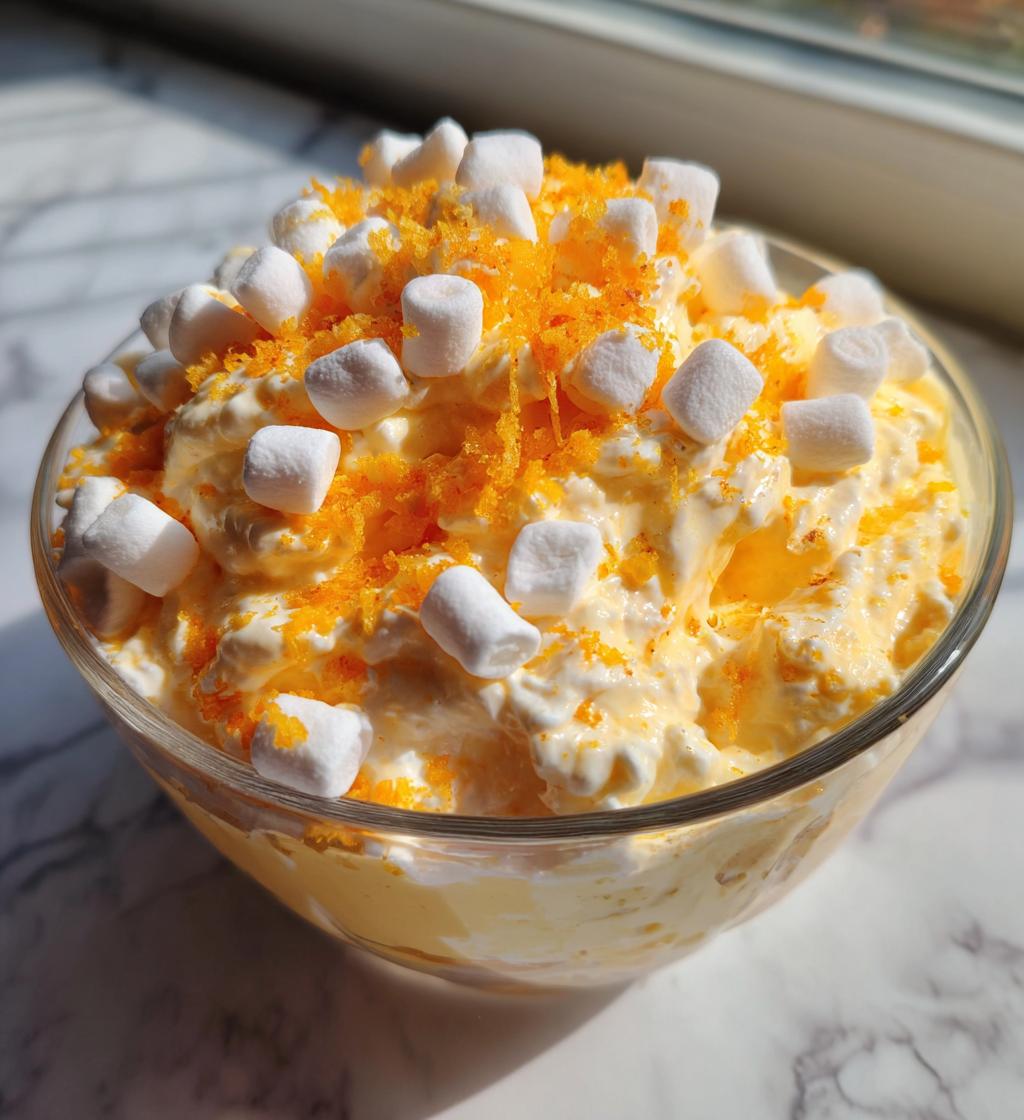 the best orange fluff recipe - detail 1