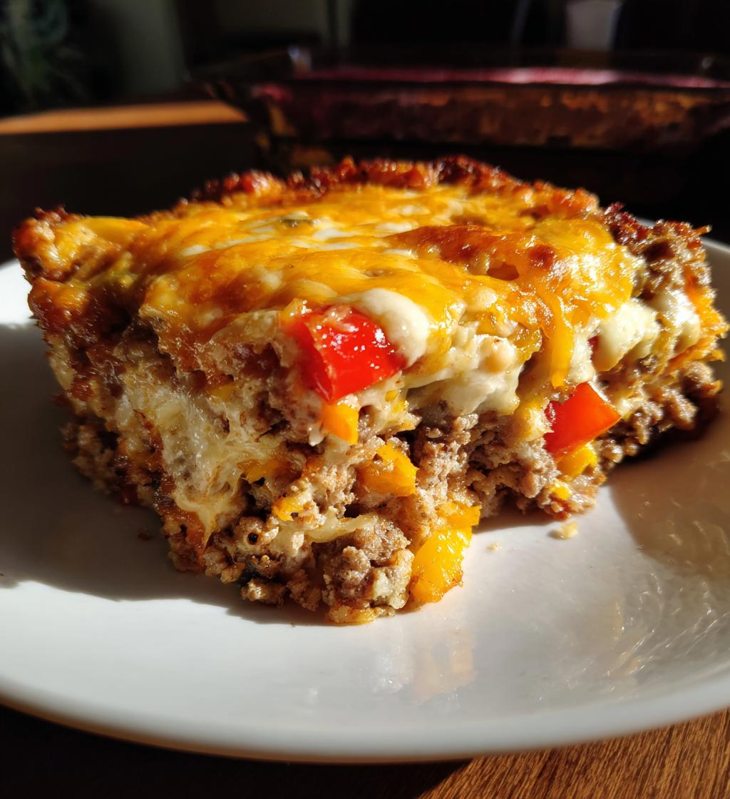 try this easy loaded meatloaf casserole for a family favorite dinner