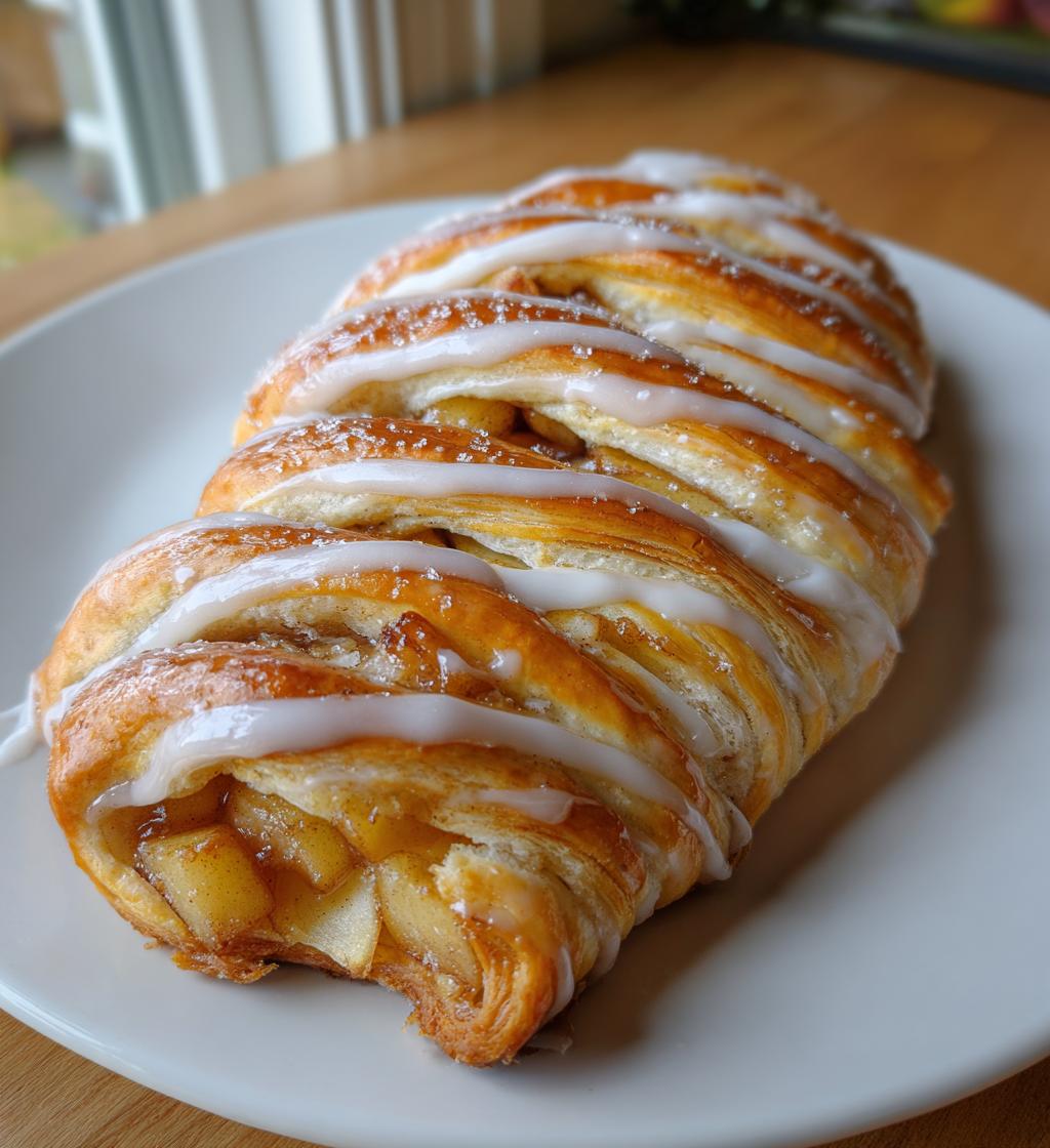 wisconsin apple kringle - detail 1