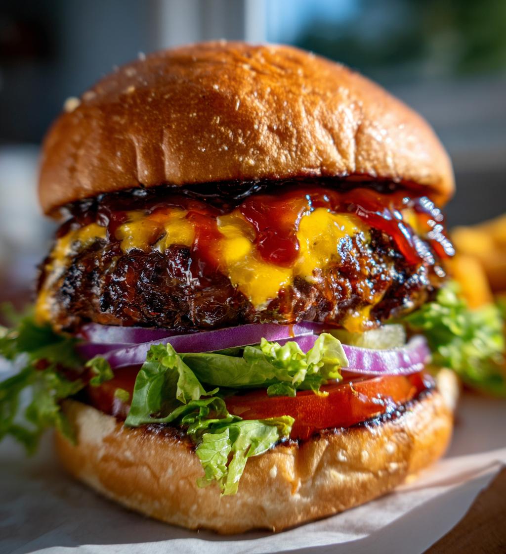 bbq cheeseburger recipe