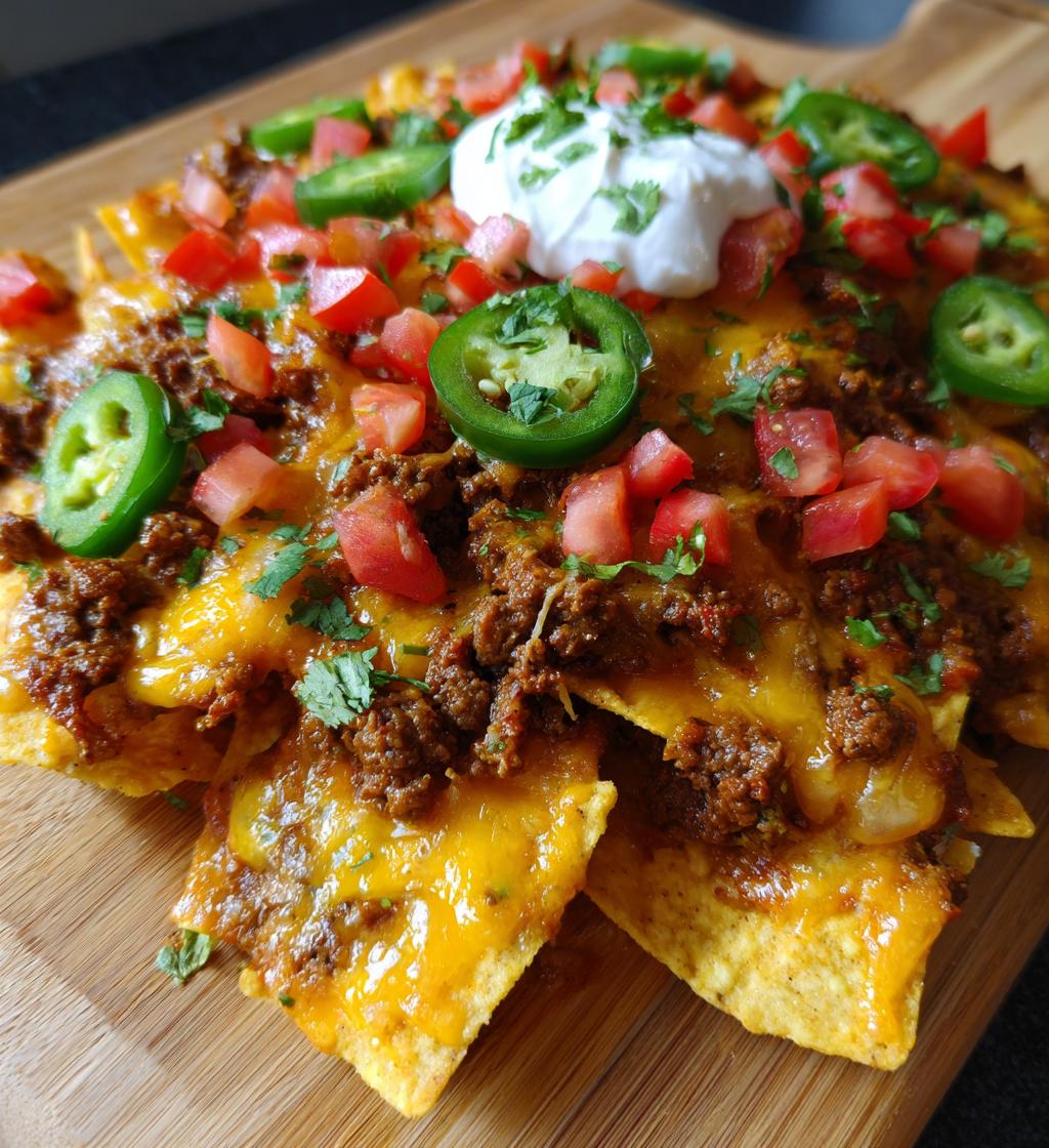 beef nachos recipe