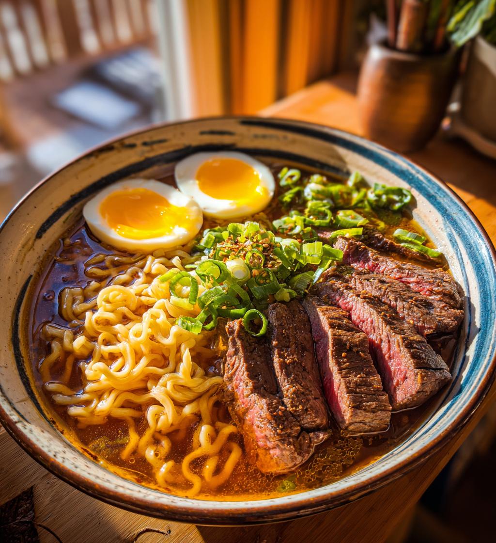 Beef ramen noodles 5 Comforting Steps to Happiness Vihaad Recipes