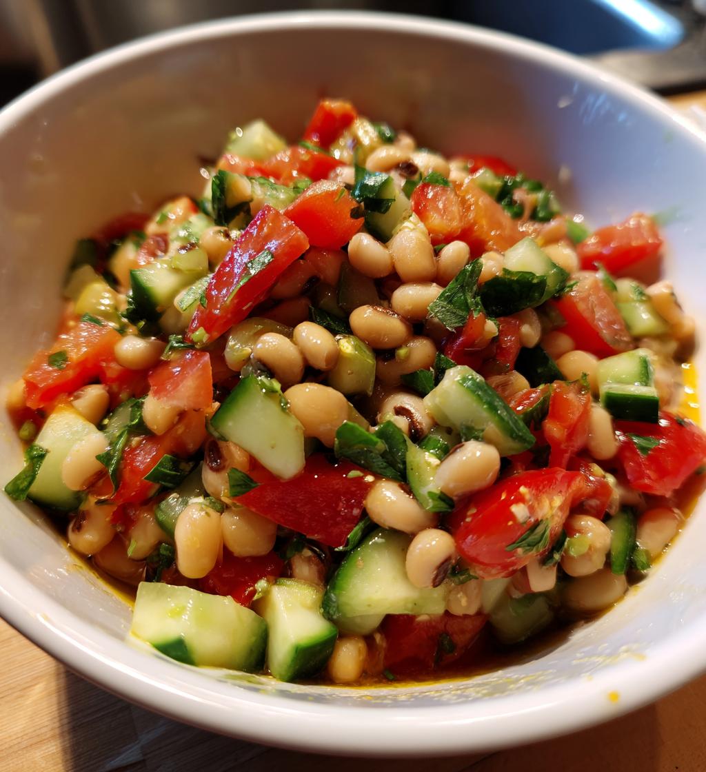 black eyed pea salad