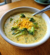 brócoli cheddar soup