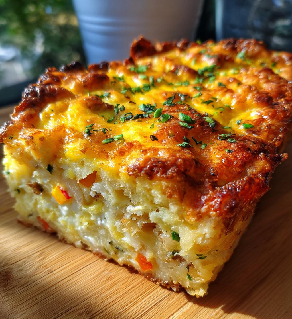 breakfast casserole with hashbrowns