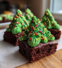 brownie christmas tree