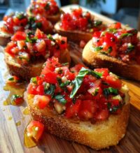 bruschetta appetizers