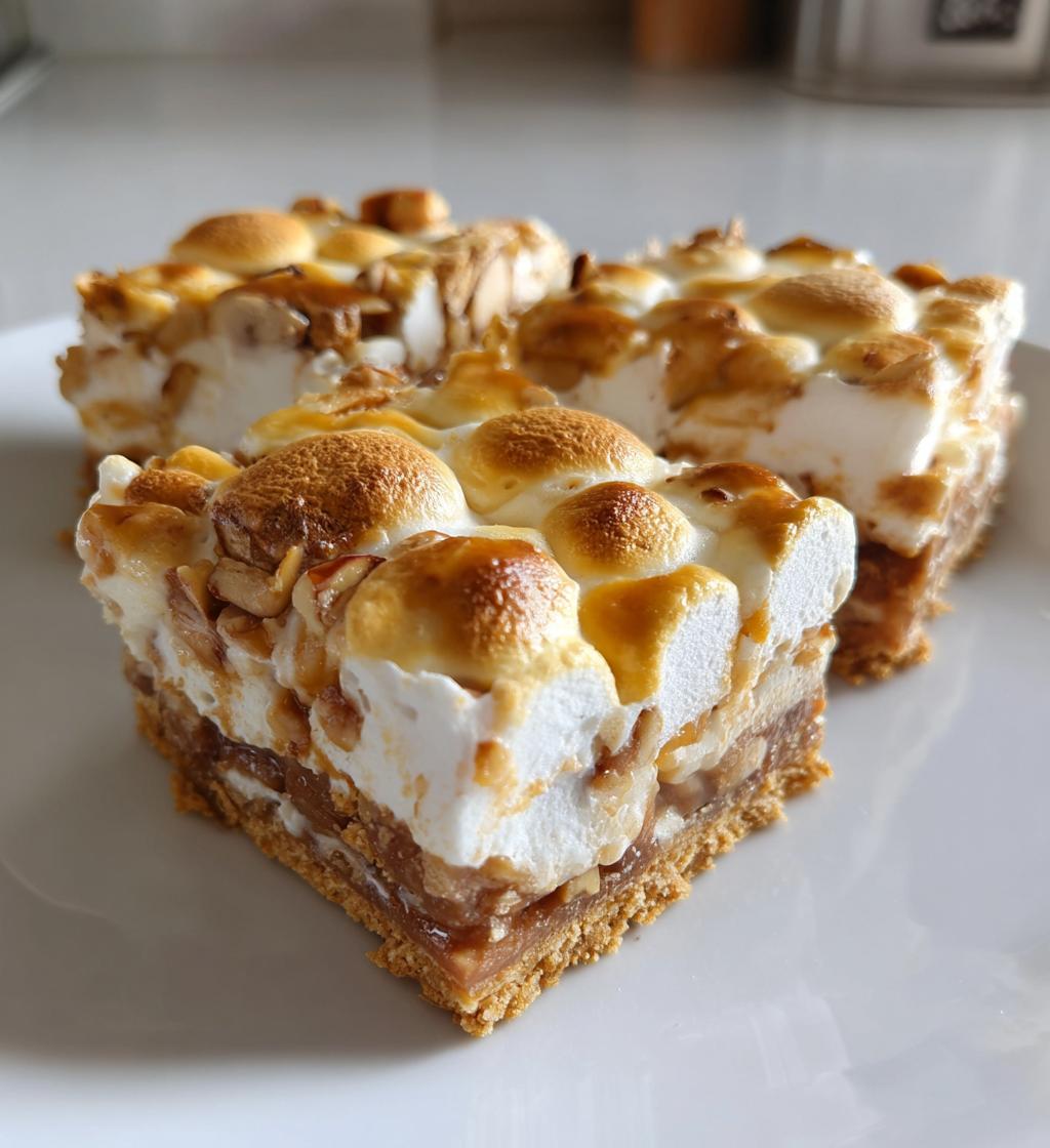 butterscotch marshmallow squares