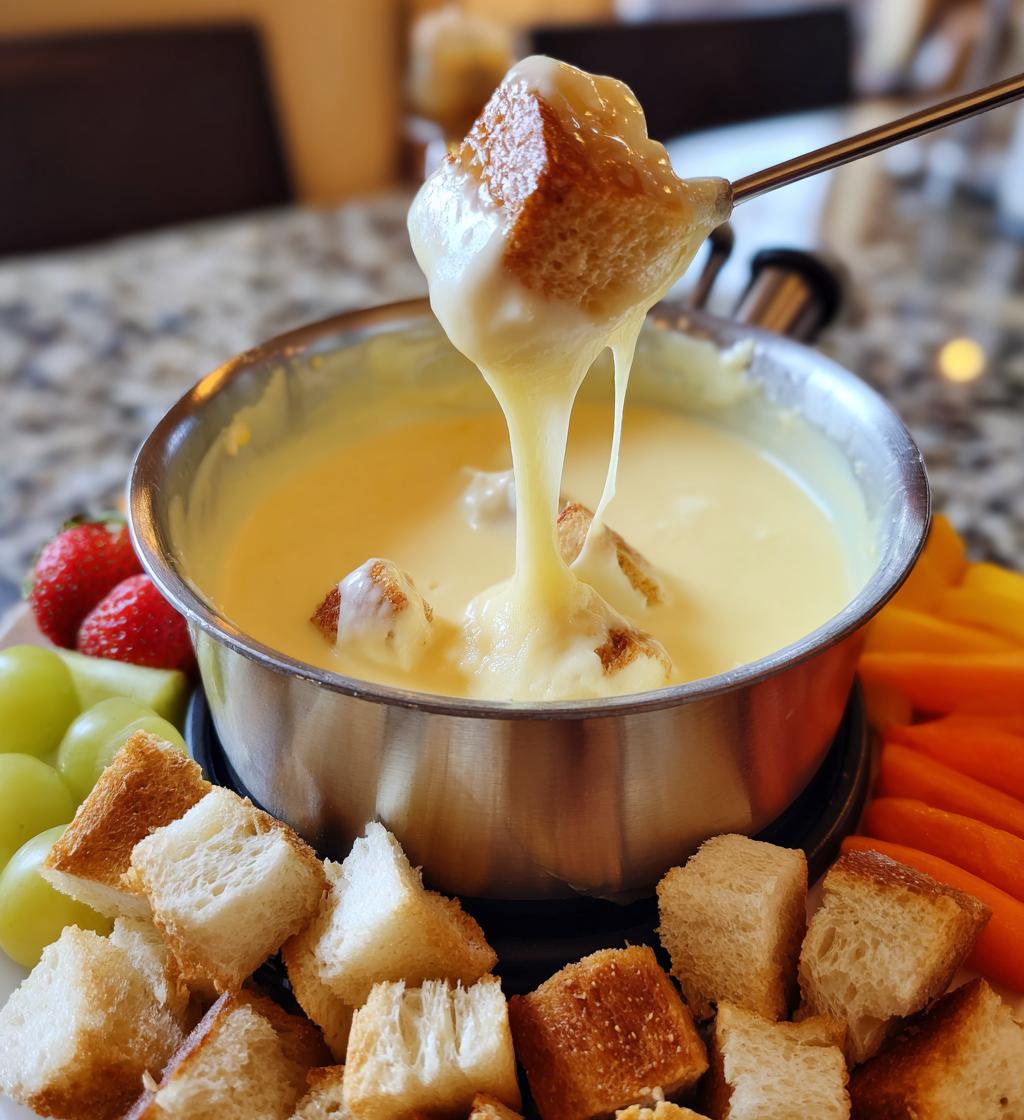 cheese fondue dippers
