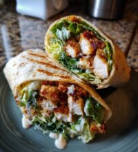 chicken ceasar wrap