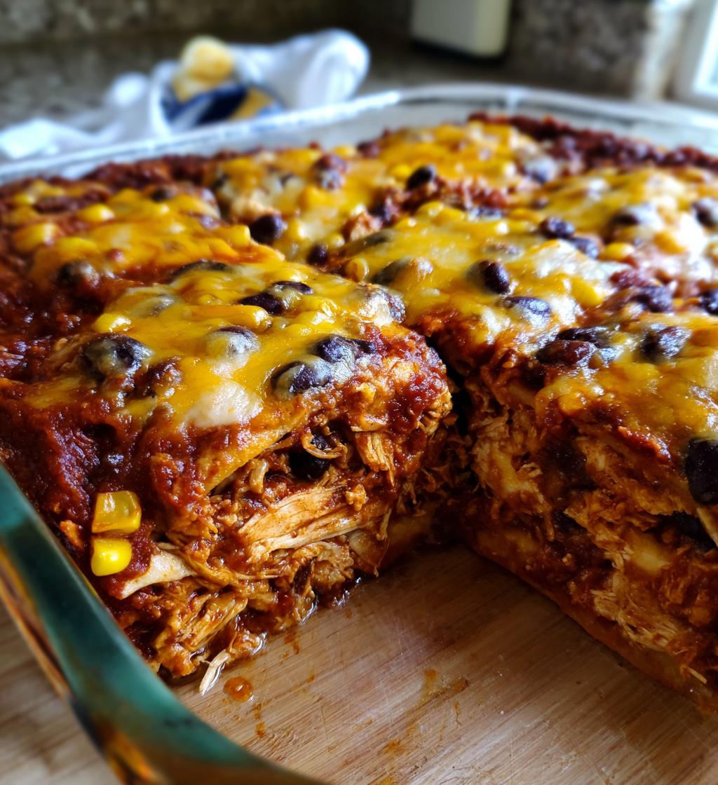chicken enchilada casserole