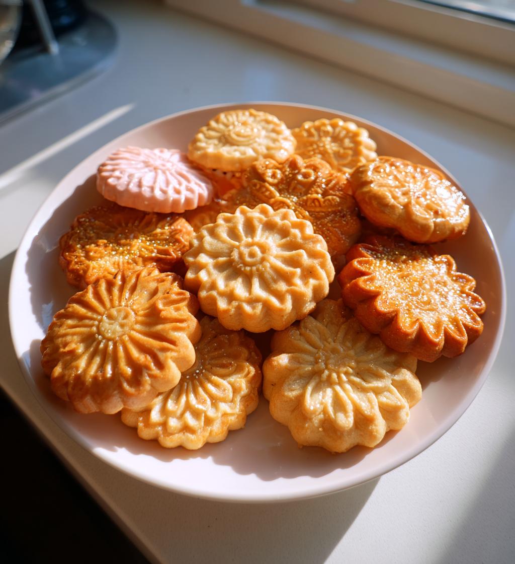 chinese new year cookies photography
