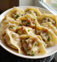 chinese new year dumplings