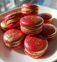 chinese new year macaron