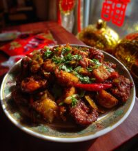 chinese new year photography food