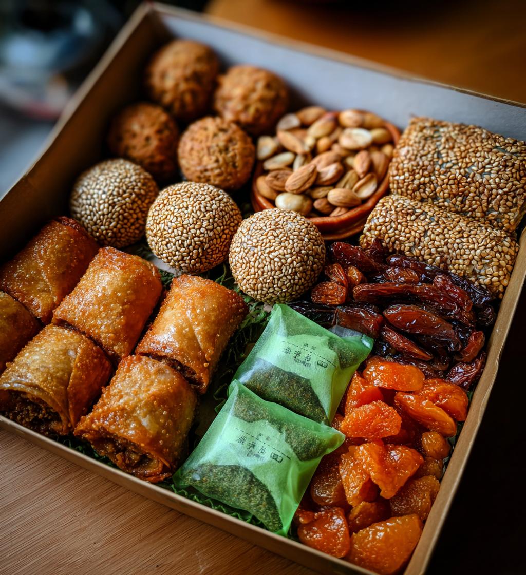 chinese new year snack box