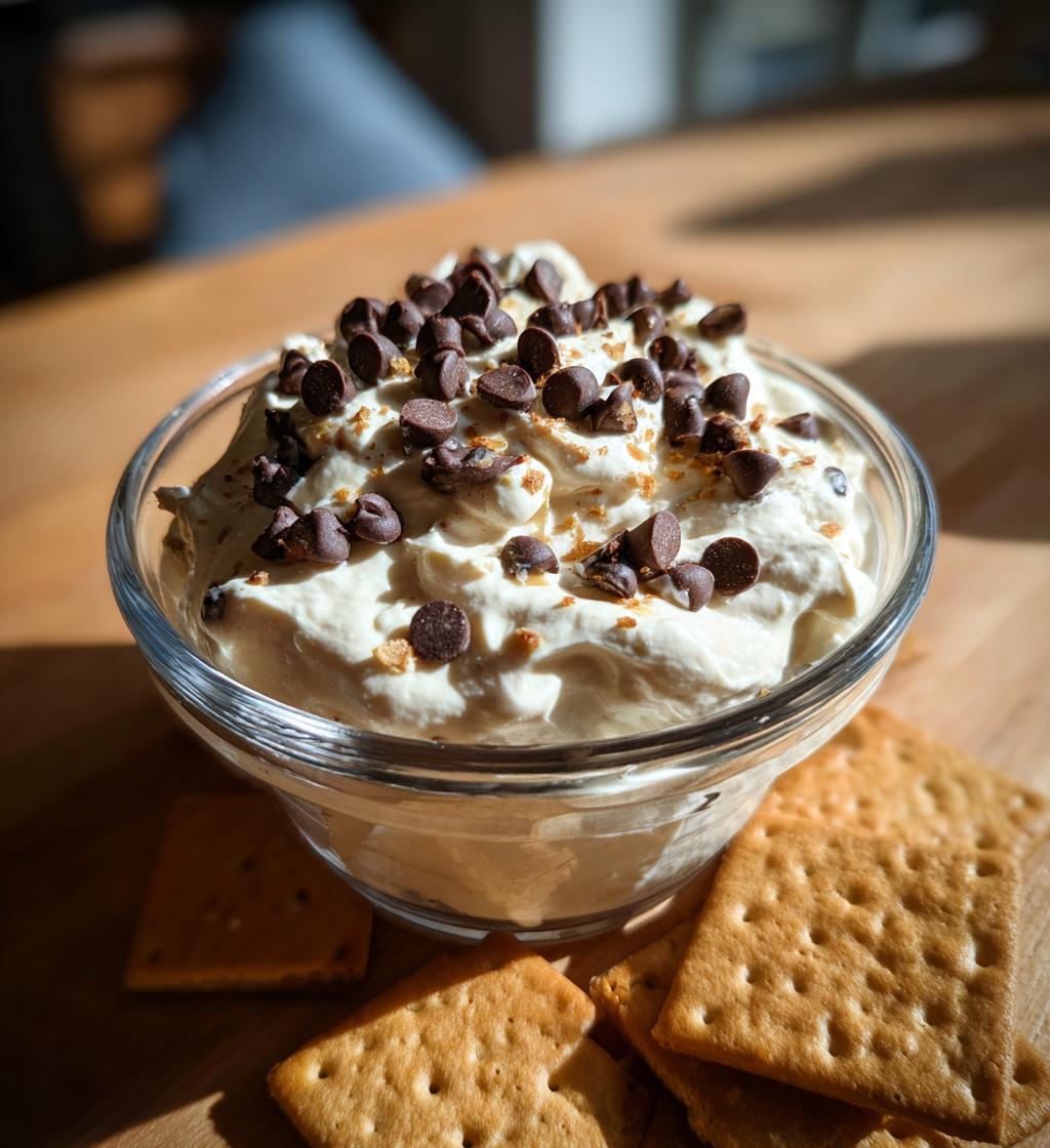 chocolate chip cookie dough dip