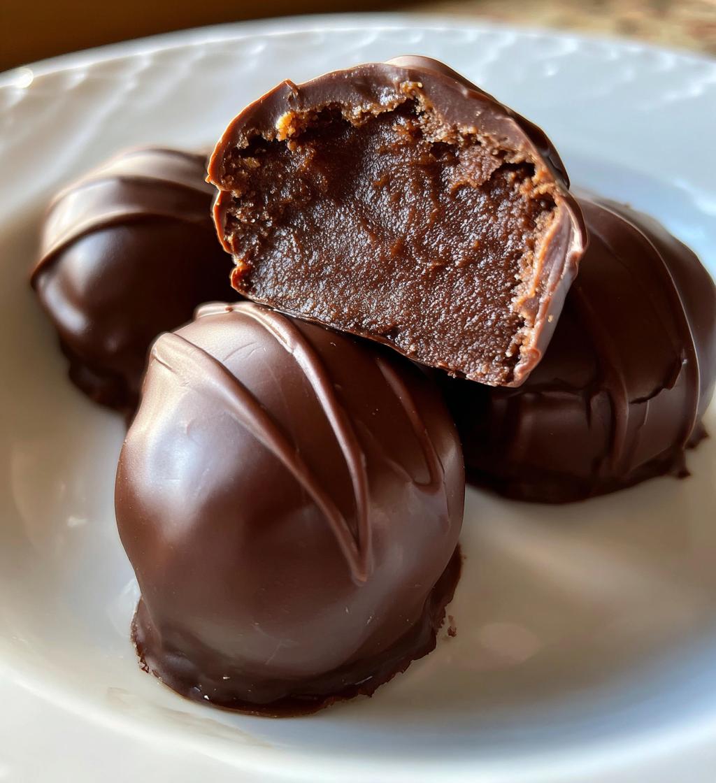 chocolate peanut butter balls