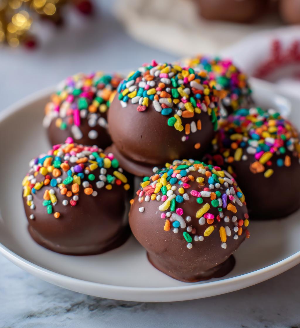 christmas cake pops