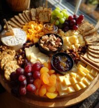 christmas cheese platter