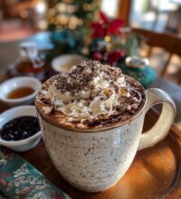 christmas coffee station