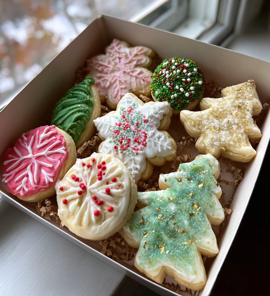christmas cookie box