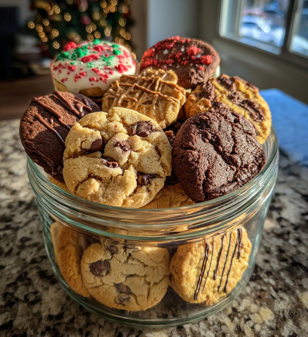 christmas cookie jar