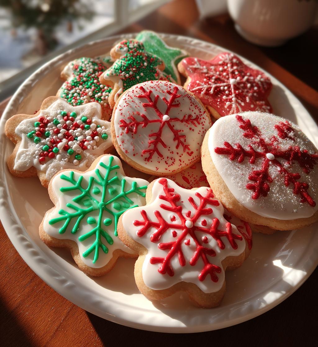 christmas cookies decorated